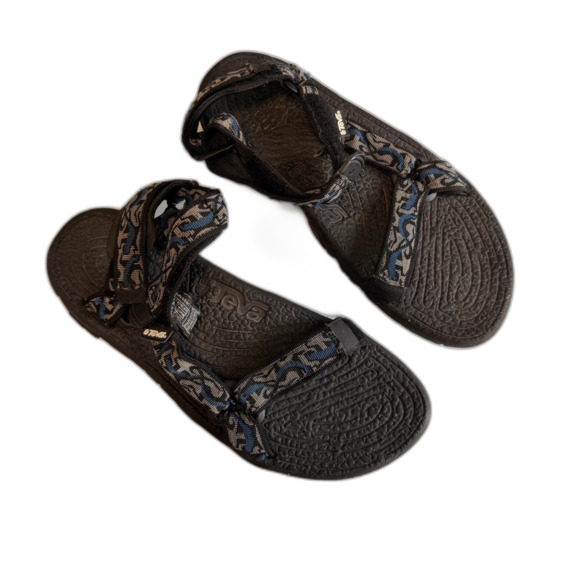 Teva Mens Terradactyl Sandals Size 10 Hiking Sandals Outdoors Black Blue main image 7